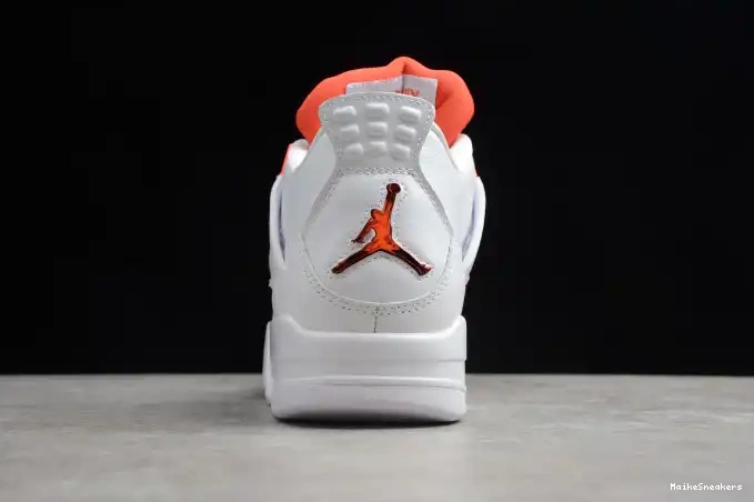 MaikeSneakers Air 4 Jordan OrangeCT8527-118 Team 0516